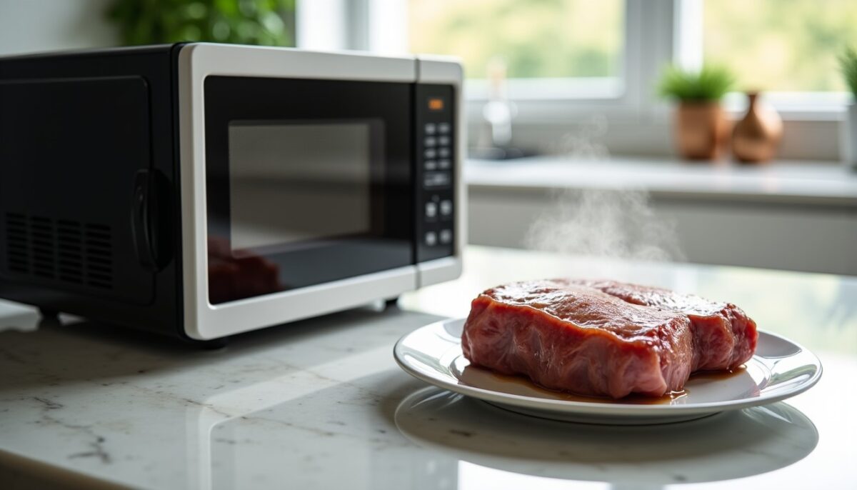 Astuces pour réchauffer la viande cuite au micro-ondes sans la dessécher