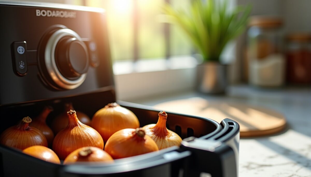 Guide pratique : Comment réussir la cuisson des oignons à l’airfryer ?
