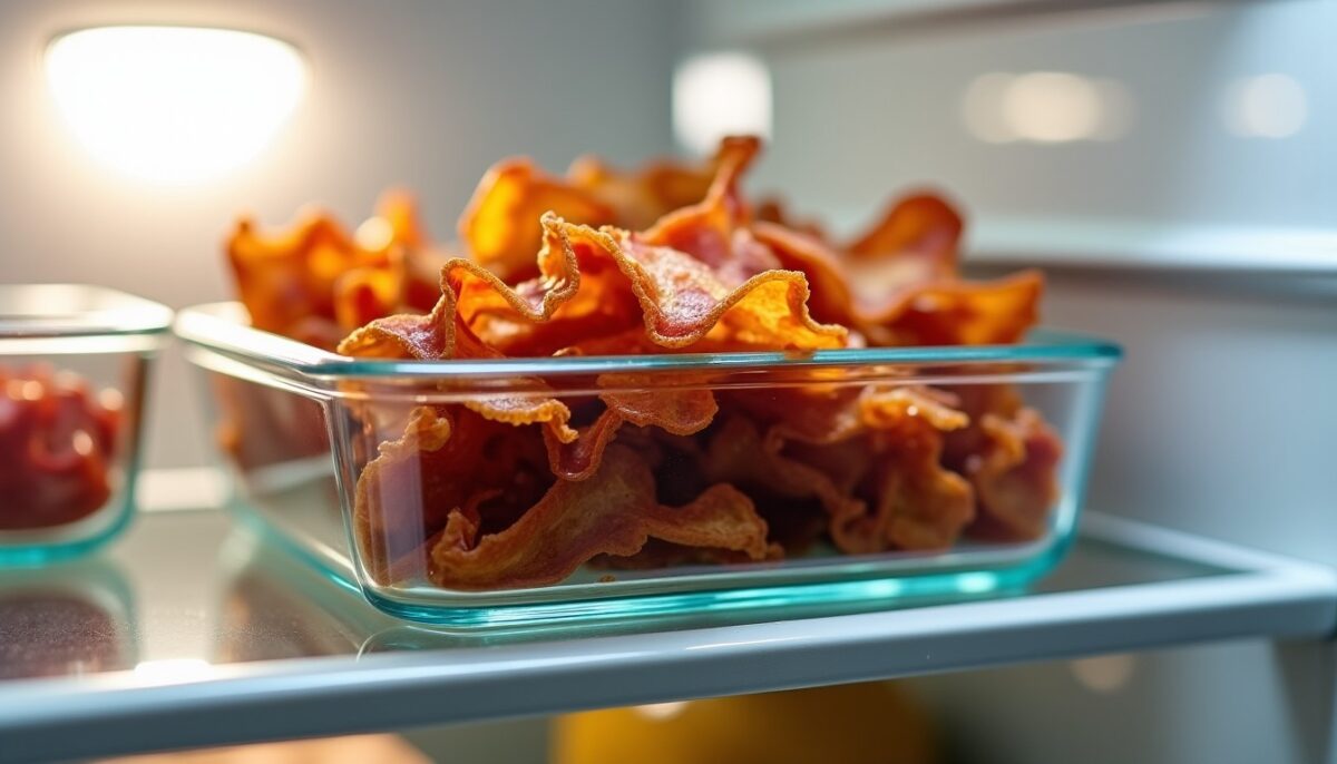 Durée de conservation des lardons cuits au réfrigérateur : conseils pratiques