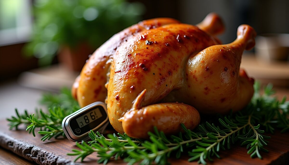Les astuces infaillibles pour vérifier la cuisson parfaite de votre poulet