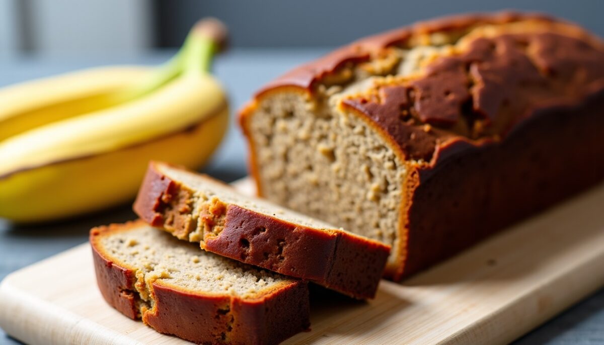 Délicieux banana bread sans gluten : recette simple et ultra moelleuse